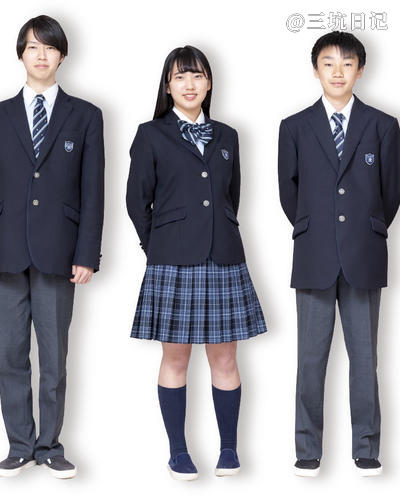日本会津若松ザベリオ学園高等学校校服制服照片图片